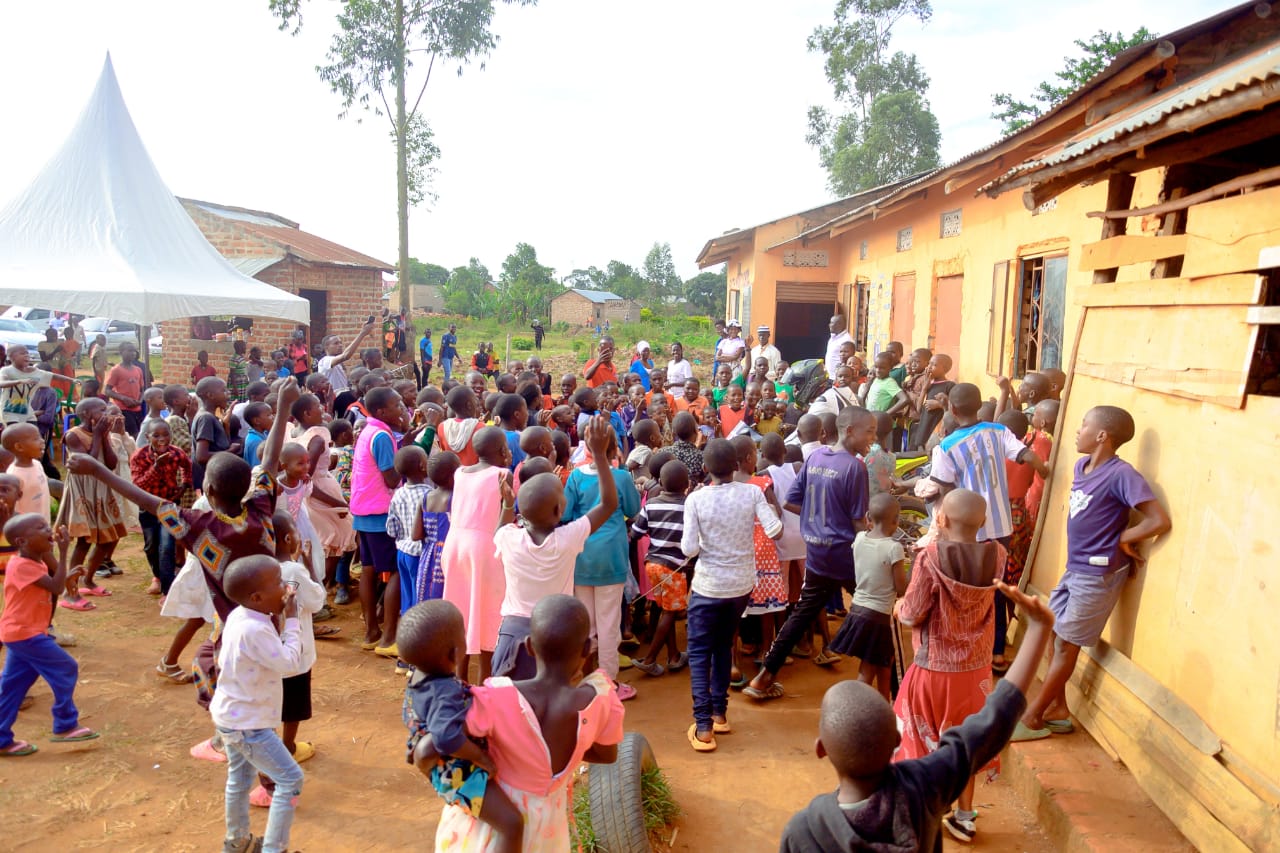 Faith primary school Lukaya,school removation